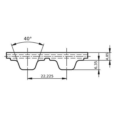 Кабели Ремень 980 XH SIT