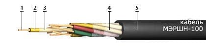 Кабели КГМВЭВнг(A)-ХЛ 5x0,75