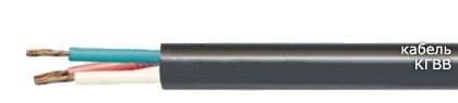 Кабели КГВВ 1х240 Кабели КГВВ 1х240